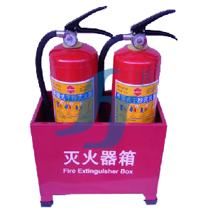 Fire extinguisher box